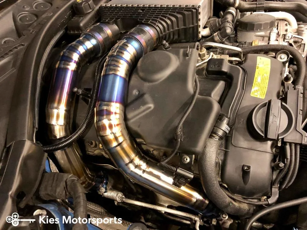 RK Titanium BMW F8X Charge Pipe Kit