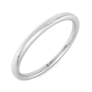 Shelly - 3mm Plain Wedding Band