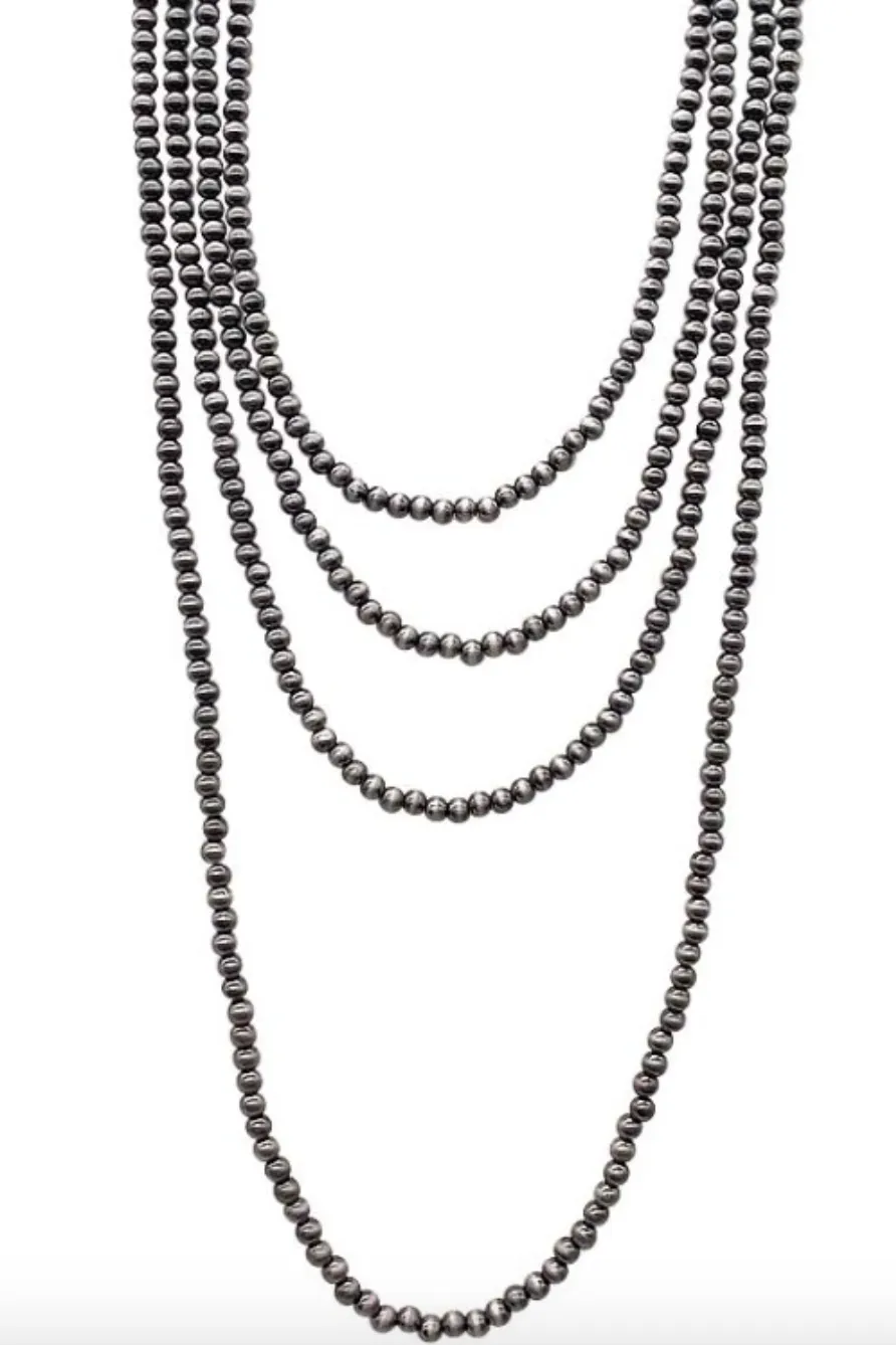 Silver Layered Necklace