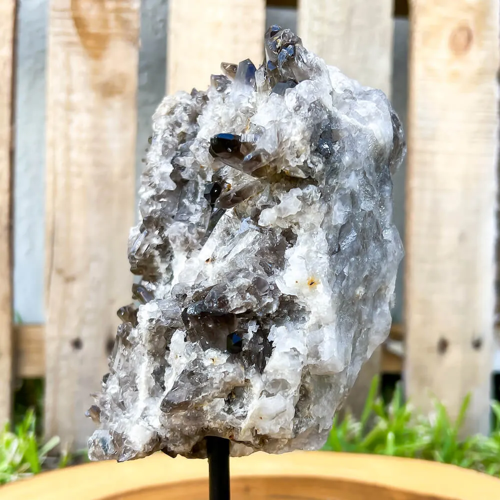 Smoky Quartz on a Stand