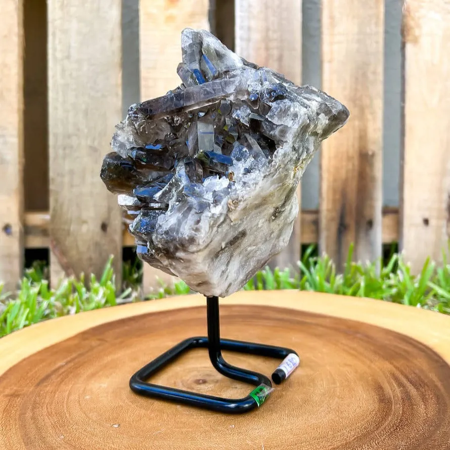 Smoky Quartz on a Stand