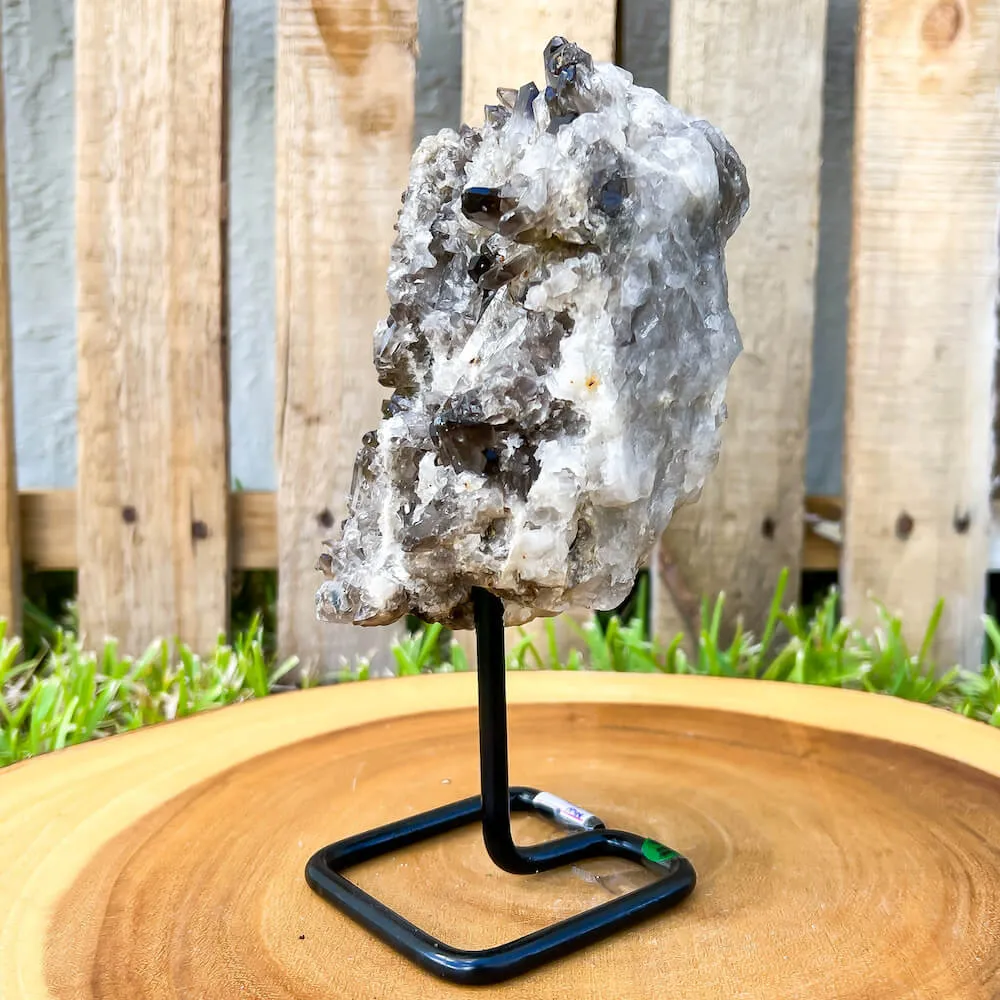 Smoky Quartz on a Stand