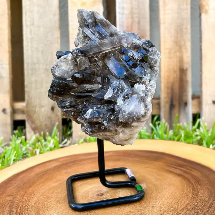 Smoky Quartz on a Stand