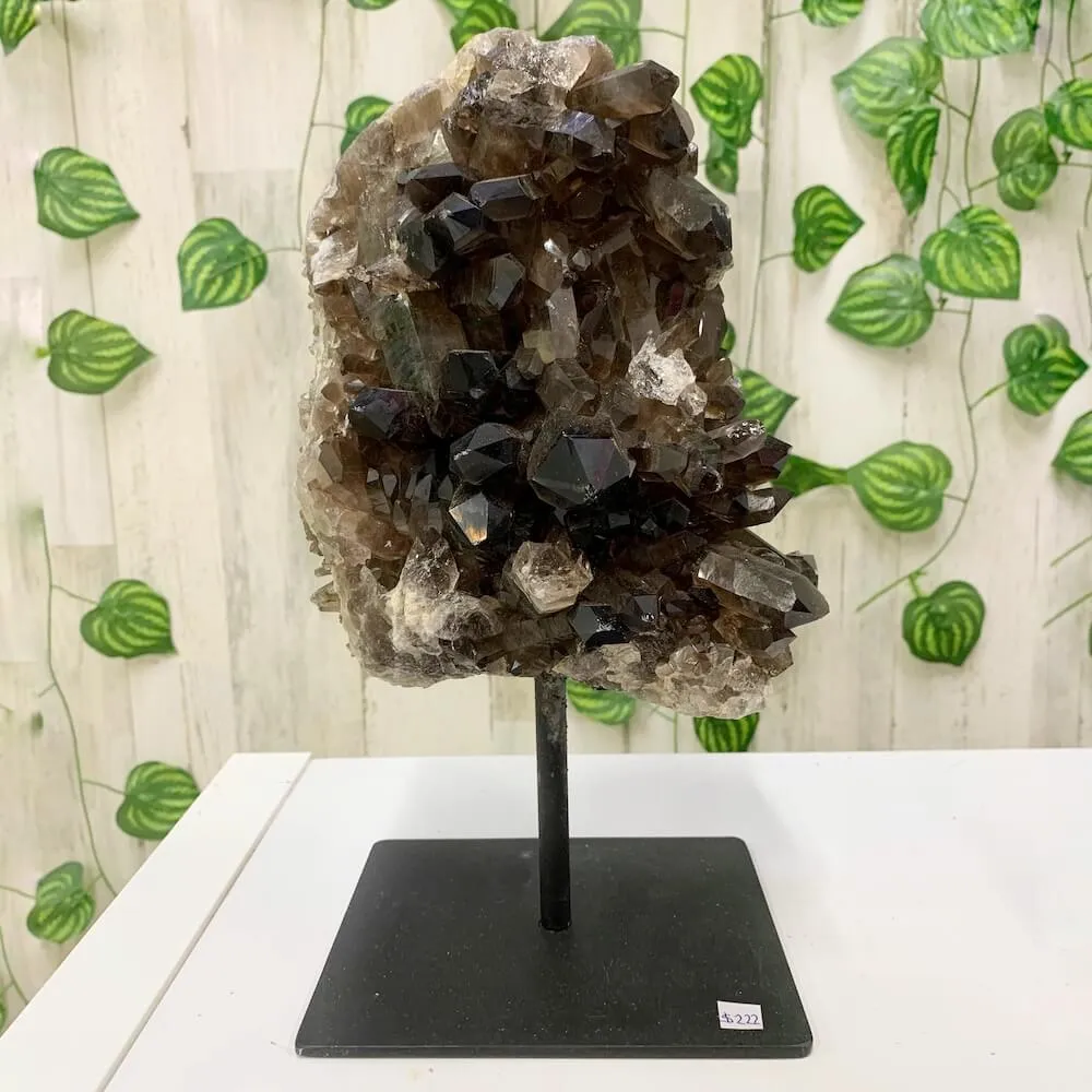 Smoky Quartz on a Stand