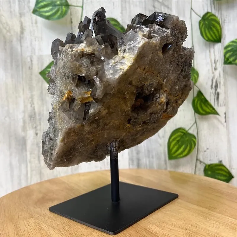 Smoky Quartz on a Stand