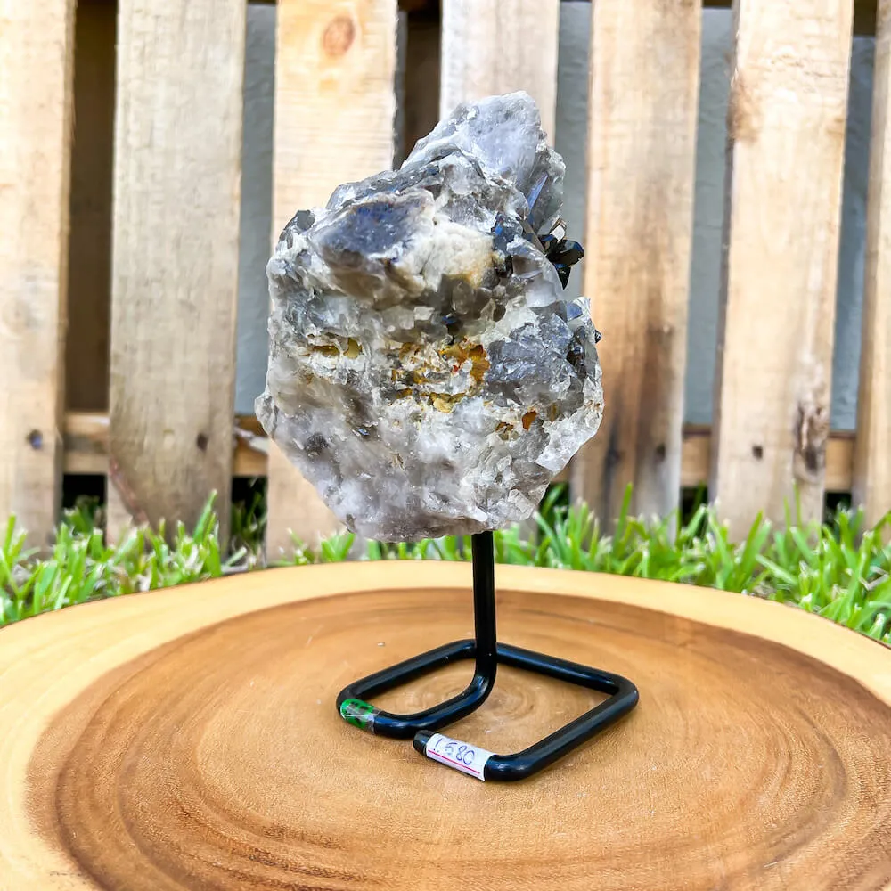 Smoky Quartz on a Stand