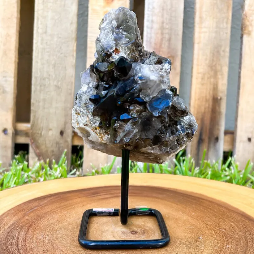 Smoky Quartz on a Stand