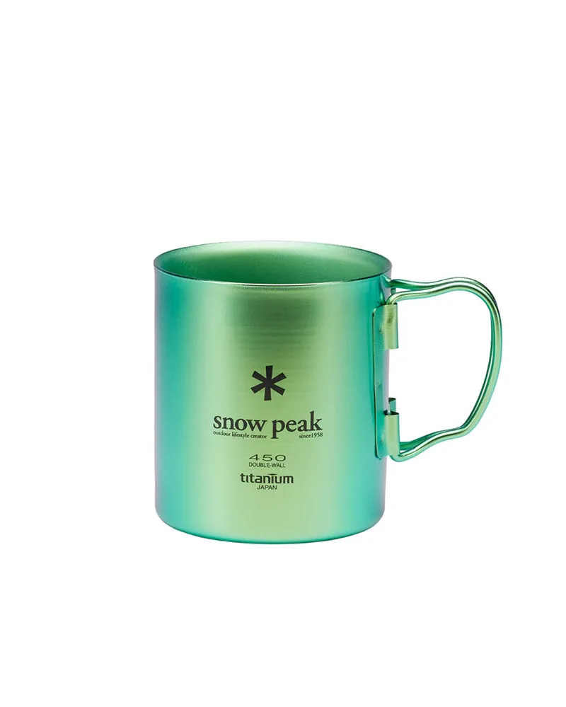 Snow Peak Titanium Double Cup  450