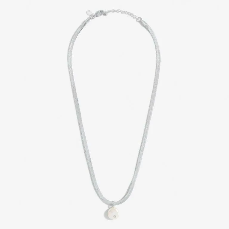 Solaria Coin Pearl Necklace