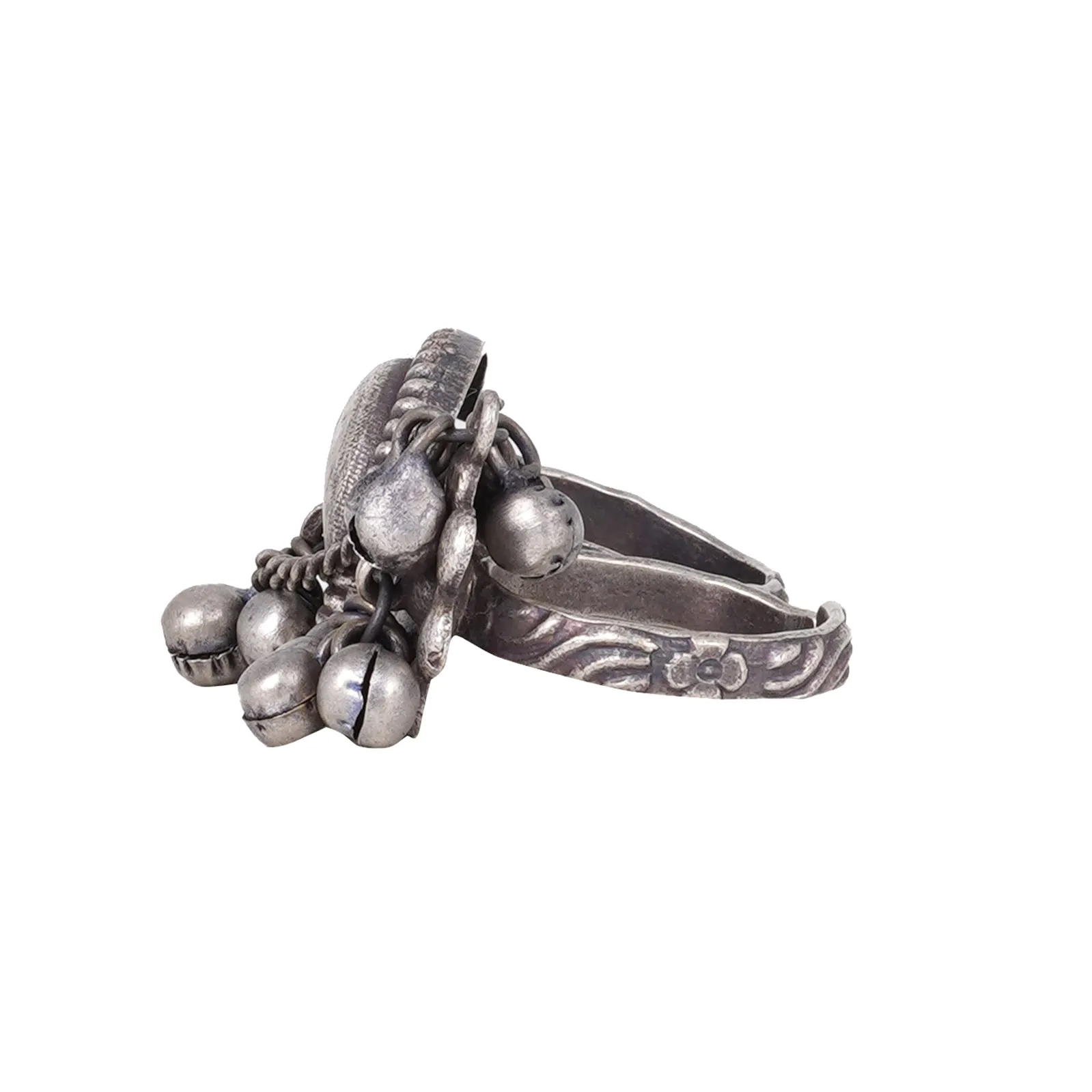 Teejh Chaithra Antique Silver Polish Ring