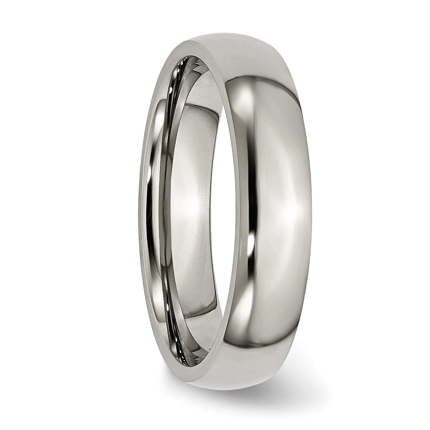 Titanium Polished 5MM Band