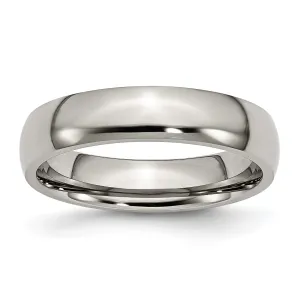 Titanium Polished 5MM Band