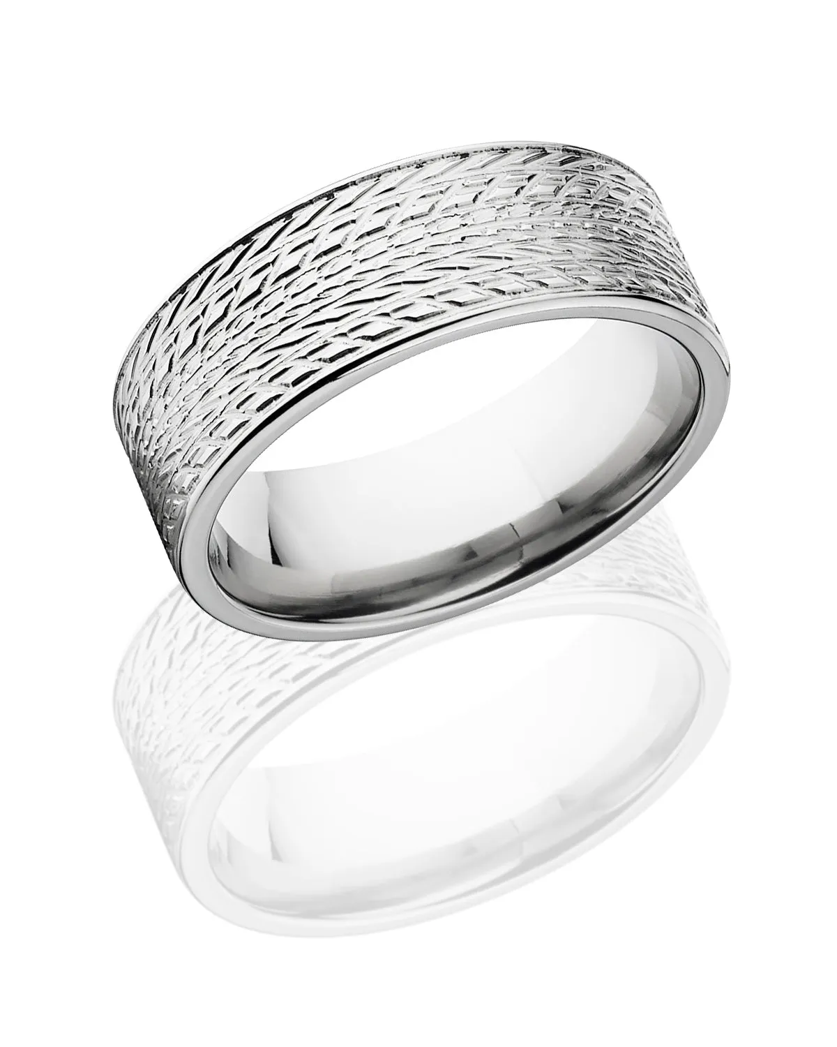 Titanium Tire Ring - Men's Wedding Bands