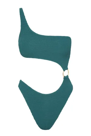 Vera One Piece - Ocean Green Crinkle