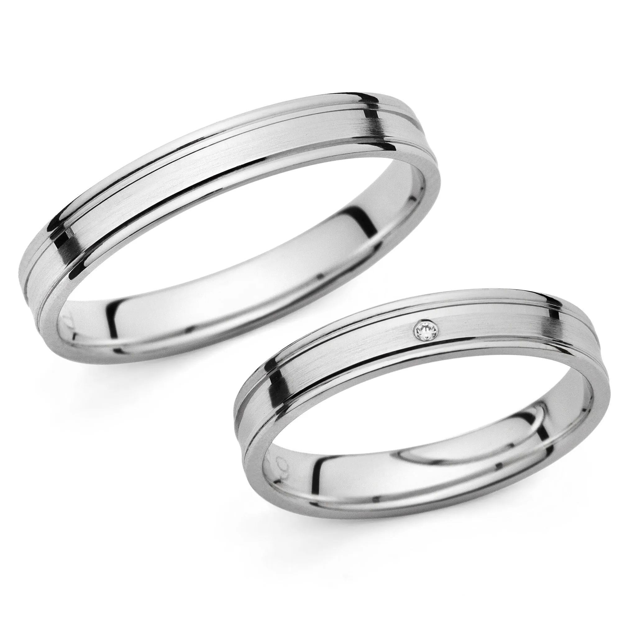 Wedding Band Set (Promise Rings) 349