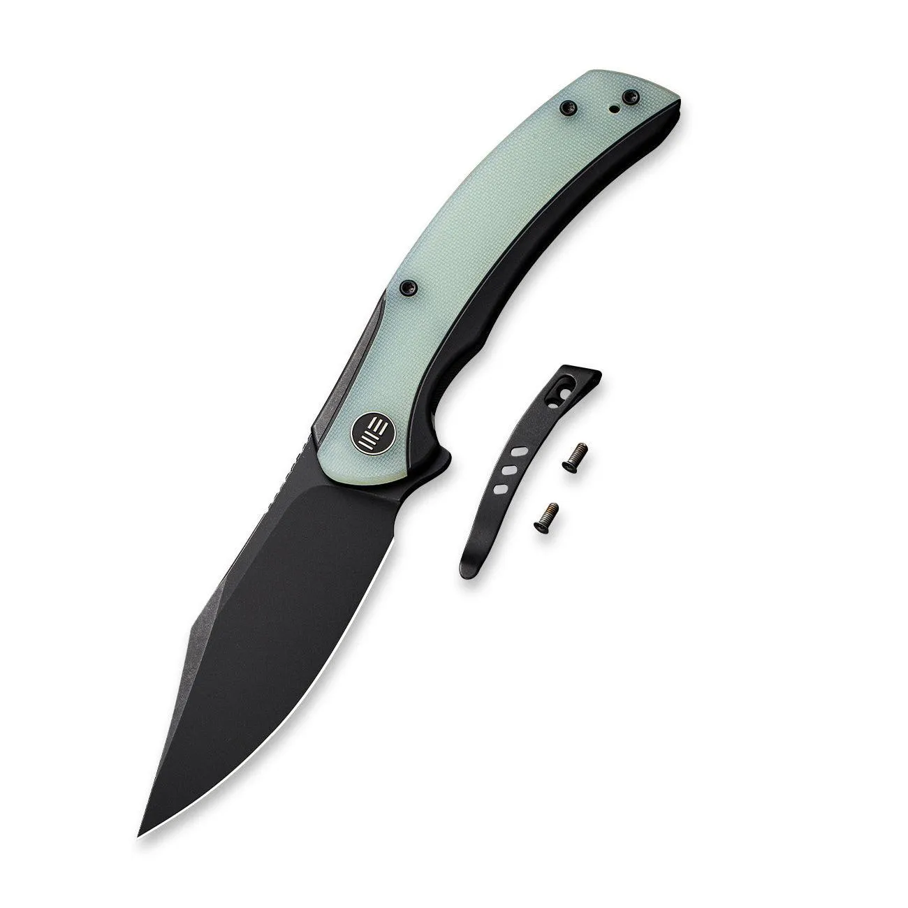 WEKNIFE Snick Flipper Knife Titanium & G10 Handle (3.47" CPM 20CV Blade) WE19022F-4