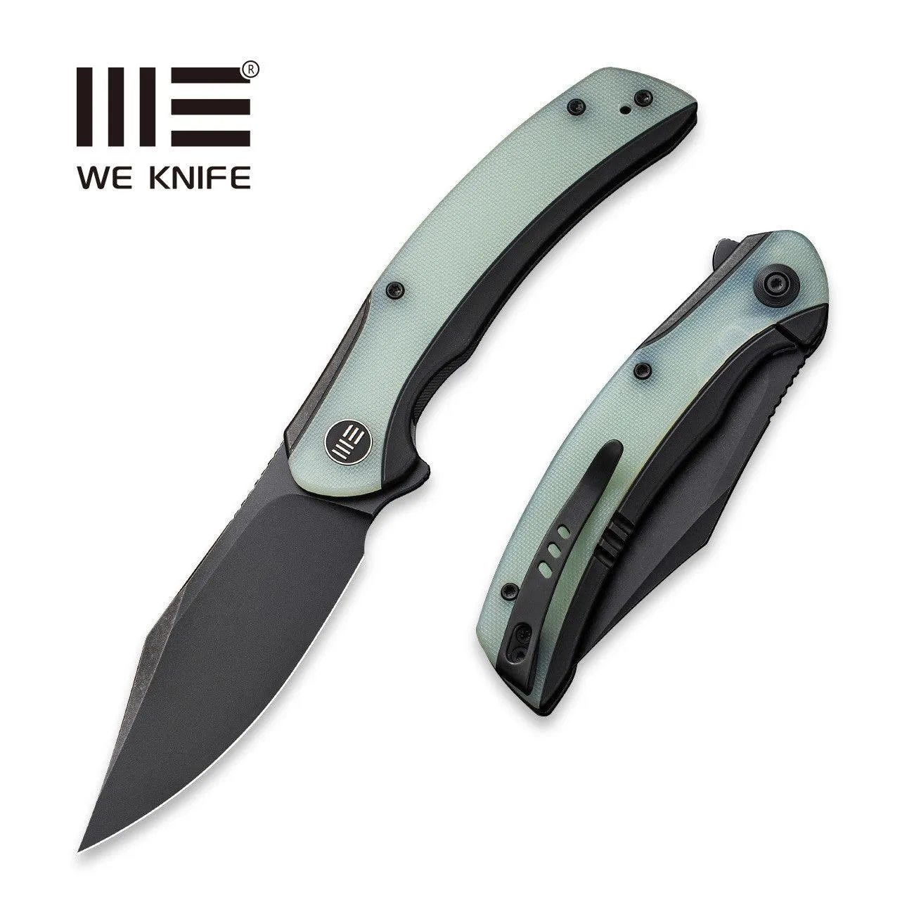 WEKNIFE Snick Flipper Knife Titanium & G10 Handle (3.47" CPM 20CV Blade) WE19022F-4