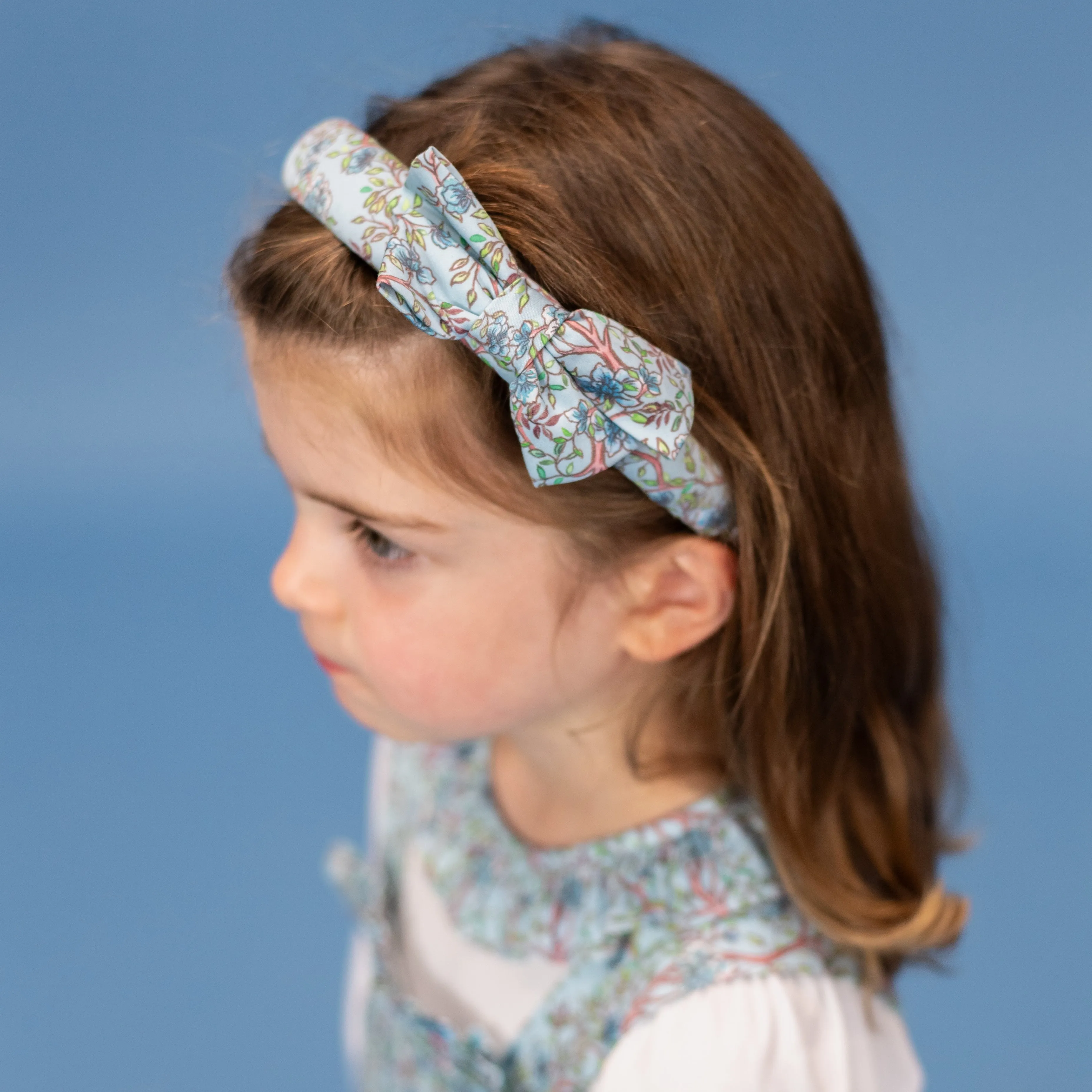 Winter Garden Headband - Blue