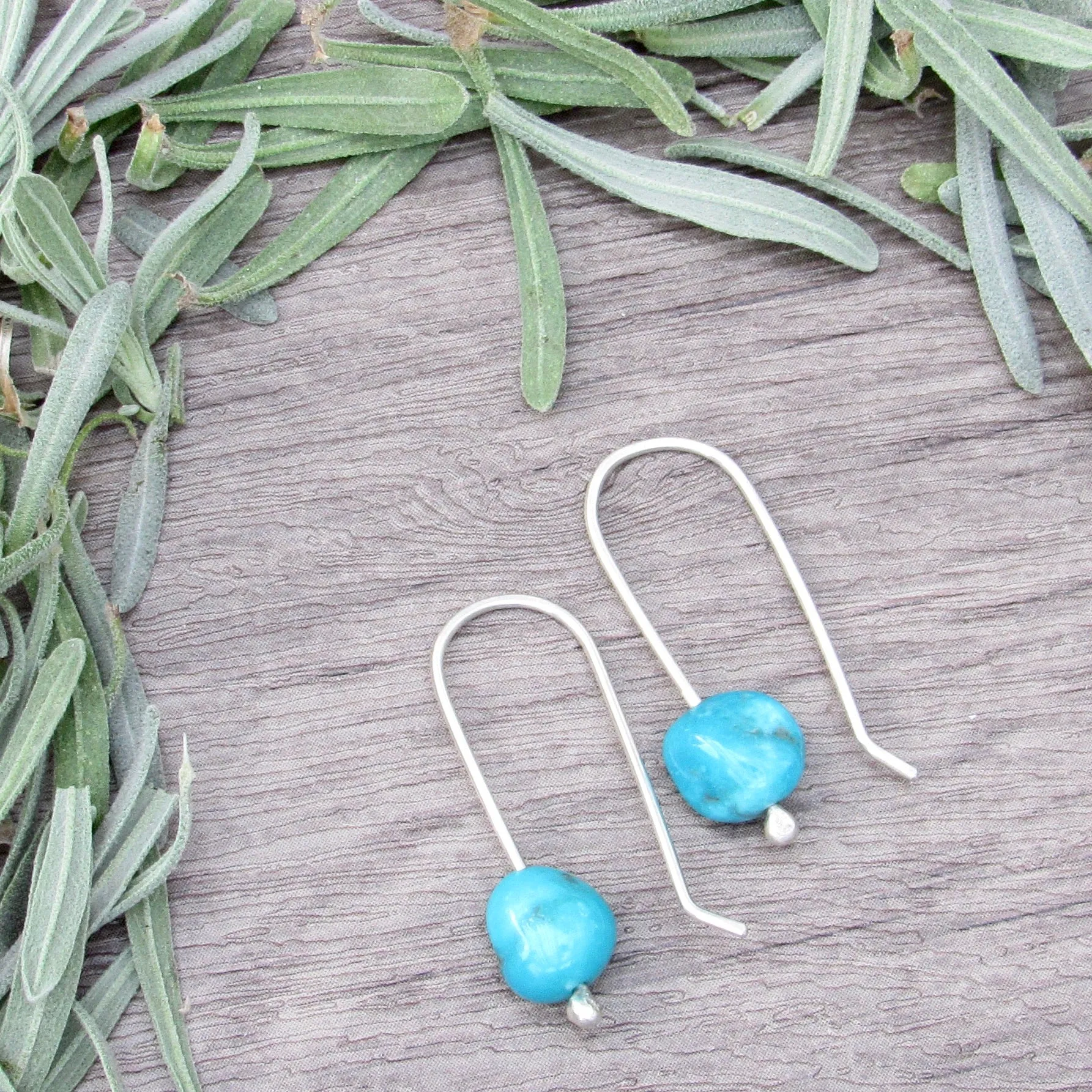 Wire Drop Earrings